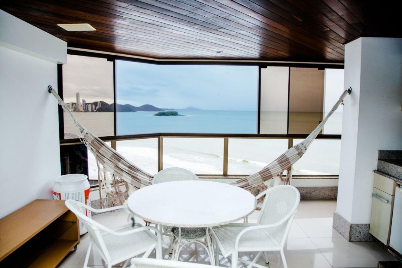 Apto Frente Mar Bal Camboriu Pe Na Areia Fantastica E Encantadora Vista Mar Balneário Camboriú Exterior foto